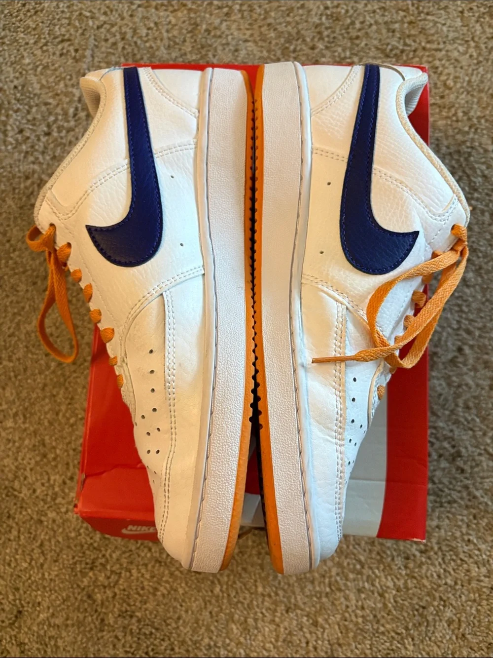 Nike Court Vision Lo NBA Men’s size 7 Lakers Like New
